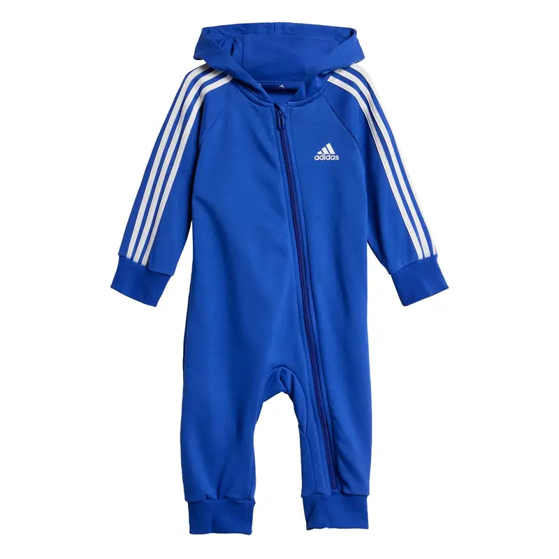 Tutina Essentials Stripes French Terry Infant | Adidas Blu mediterraneo