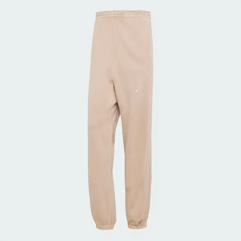 TUTTI GLI SZN Pantaloni larghi in French Terry lavato Warm Sandstone miniatura 4