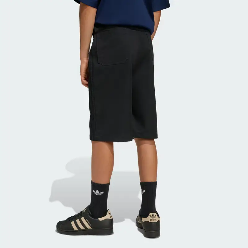 TWILL JORTS Black miniatura 4