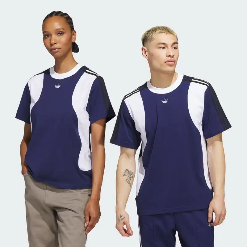 Adidas T-shirt Blu 3140135