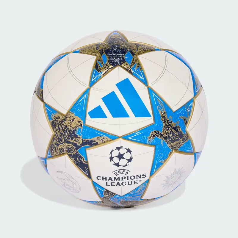 UCL League J350 25/26 League Stage Pallone Bambini White
