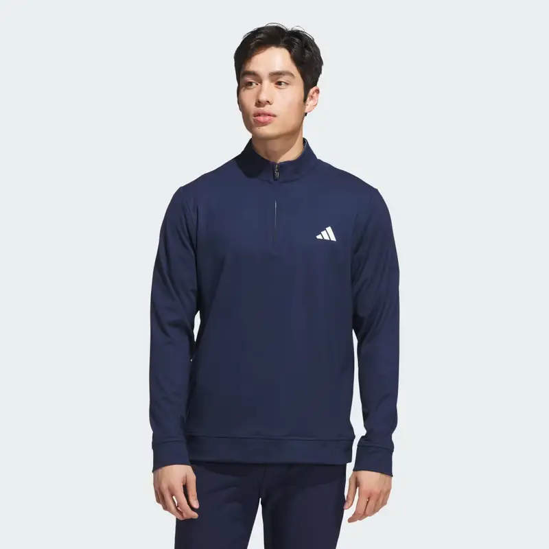 Ultimate365 Classic un Quarto di Zip Collegiate Navy