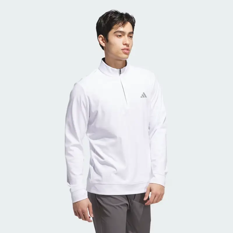 Ultimate365 Classic un Quarto di Zip White miniatura 3