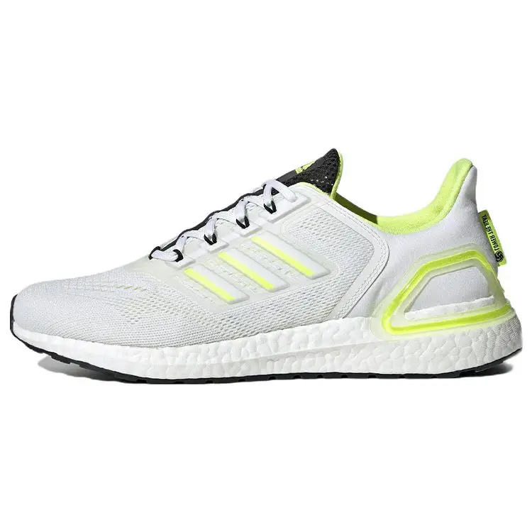 UltraBoost 20 LAB Bianco Giallo Solare Sneakers Unisex Calzature-Bianco Nero Assoluto GZ5007 44