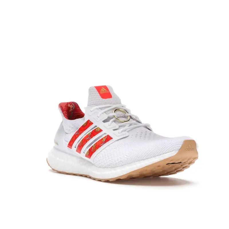 UltraBoost 5 0 DNA Capodanno Cinese Sneakers Unisex Bianco Bianco Nuvola Rosso Solare GW7659 36⅔ miniatura 4