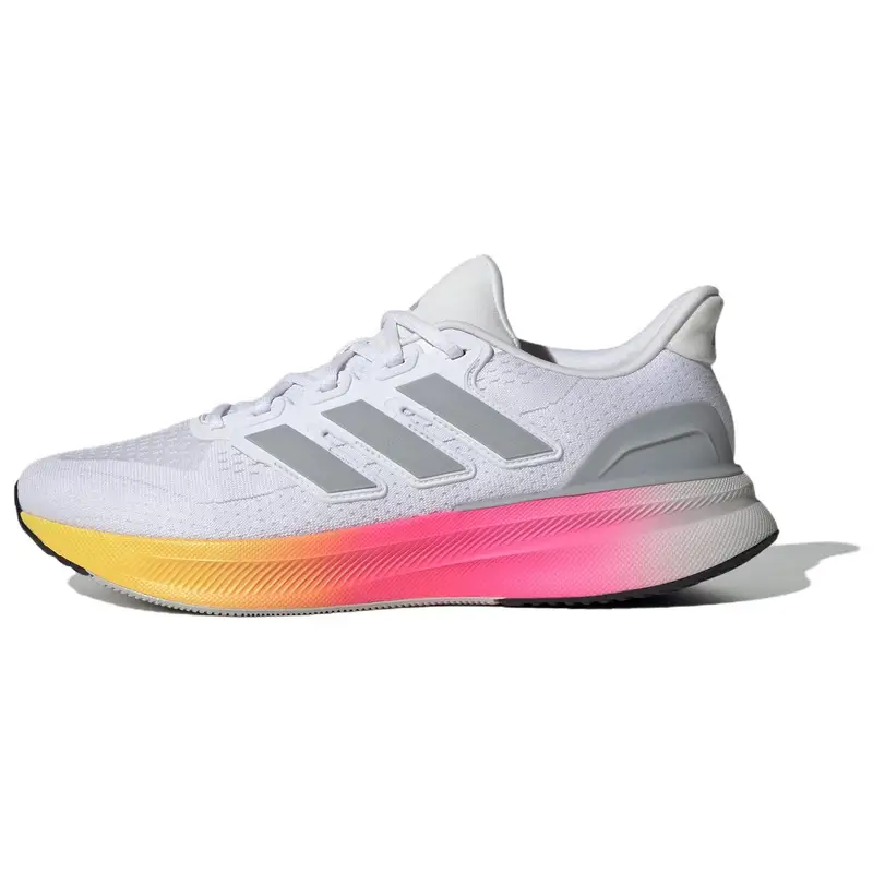 Ultrarun 5 Bianco Sfumato Rosa Scarpe da Ginnastica da Uomo Bianco Nuvola Argento Halo Nero Core IE8791 40⅔