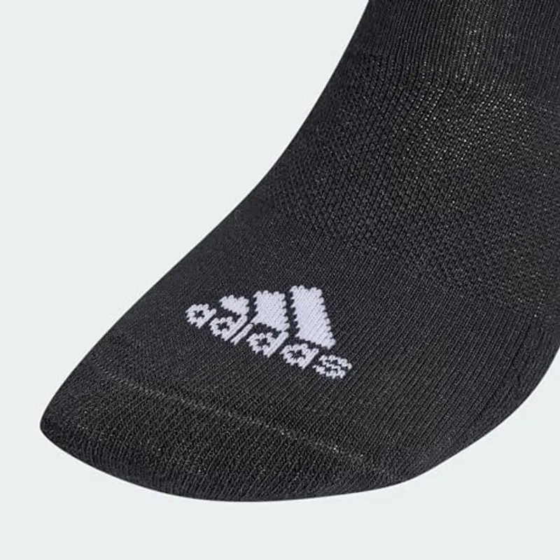 adidas Unisex - Adulto 3-Stripes Cushioned Sportswear Mid-Cut Socks 3 Pairs, Black / White, 10.5-12.5 miniatura 3
