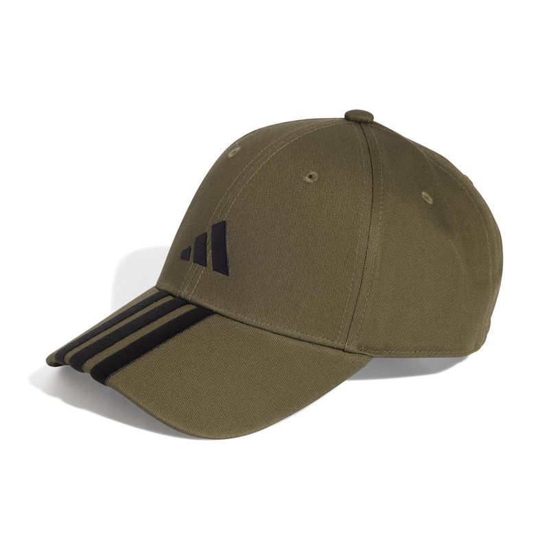 ADIDAS Cappellino Bball 3S Olive/Black M