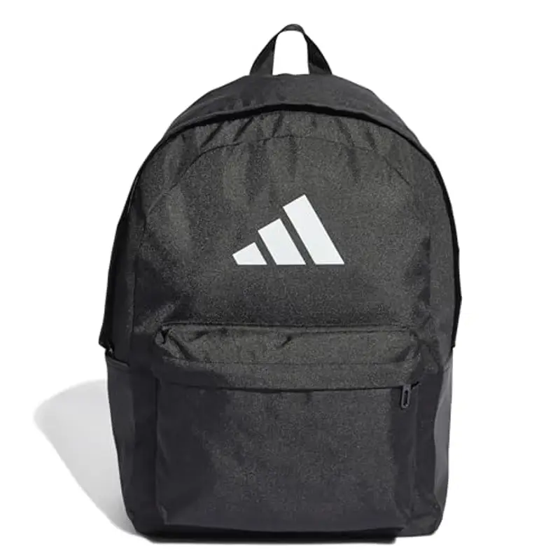 adidas Unisex - Adulto CLASSIC 3BARS BACKPACK, Black / White, One Size