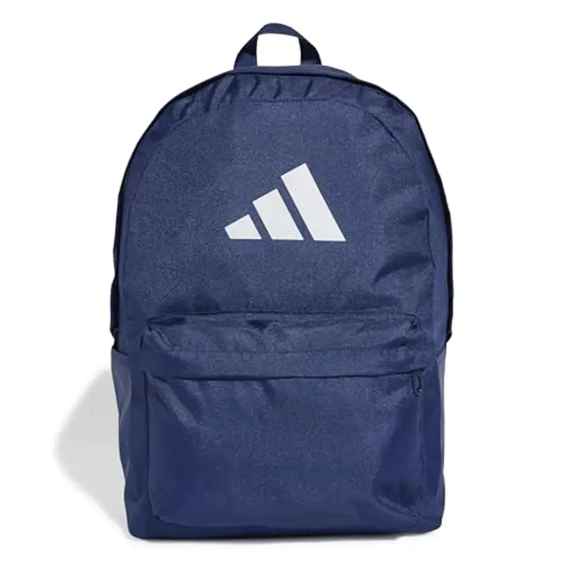 adidas Unisex - Adulto CLASSIC 3BARS BACKPACK, Dark Blue / White, One Size