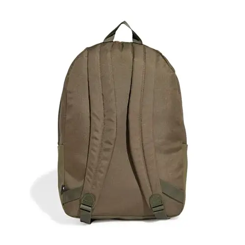 adidas Unisex - Adulto CLASSIC 3BARS BACKPACK, olive strata/black, One Size miniatura 2