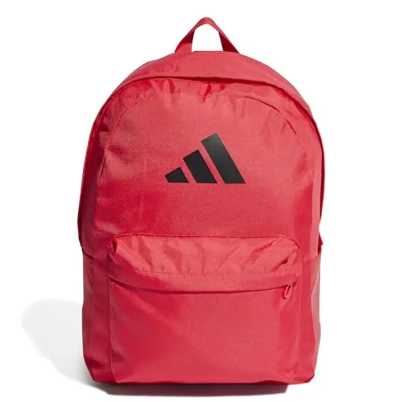 adidas Unisex - Adulto CLASSIC 3BARS BACKPACK, pure ruby/black, One Size