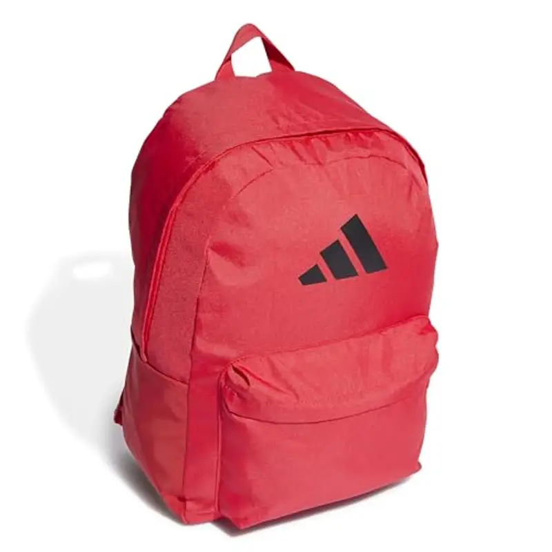 adidas Unisex - Adulto CLASSIC 3BARS BACKPACK, pure ruby/black, One Size miniatura 3