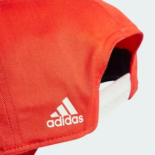 adidas Unisex - Adulto Daily cap, Bright Red/White, XXS miniatura 3