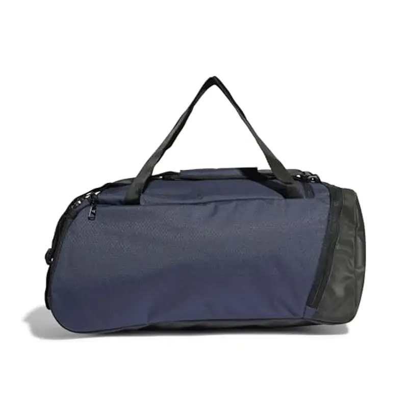 adidas Unisex - Adulto Essentials 3-Stripes Duffel Bag, shadow navy/green spark, XS miniatura 2