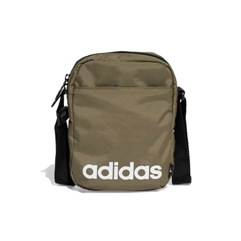adidas Unisex - Adulto LINEAR ORGANIZER, olive strata/black/white, One size