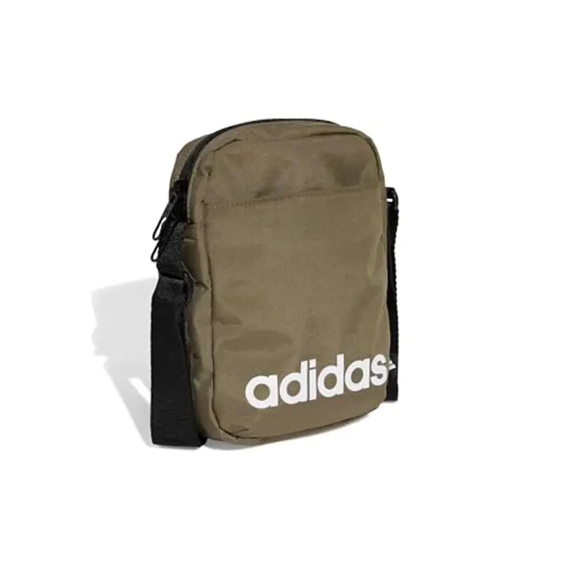 adidas Unisex - Adulto LINEAR ORGANIZER, olive strata/black/white, One size miniatura 3
