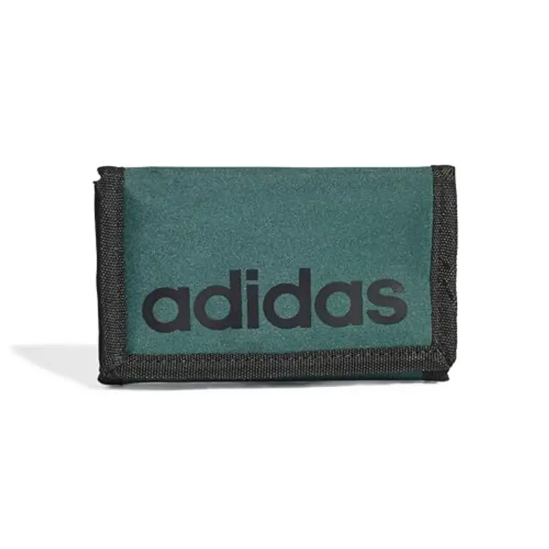 adidas Unisex - Adulto LINEAR WALLET, collegiate green/black, One Size