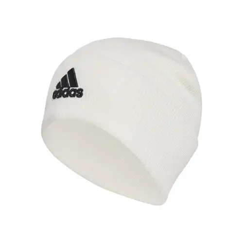 adidas Unisex - Adulto Logo Beanie, off White/Black, M