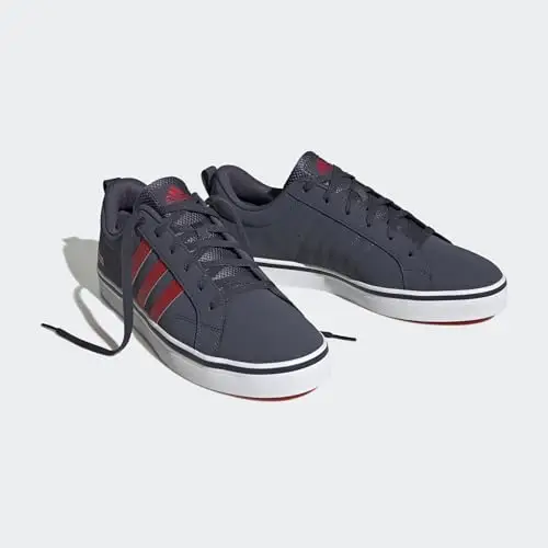 adidas Unisex - Adulto VS Pace 2.0 Shoes, Shadow Navy Scarlet Cloud White, 46 EU miniatura 3