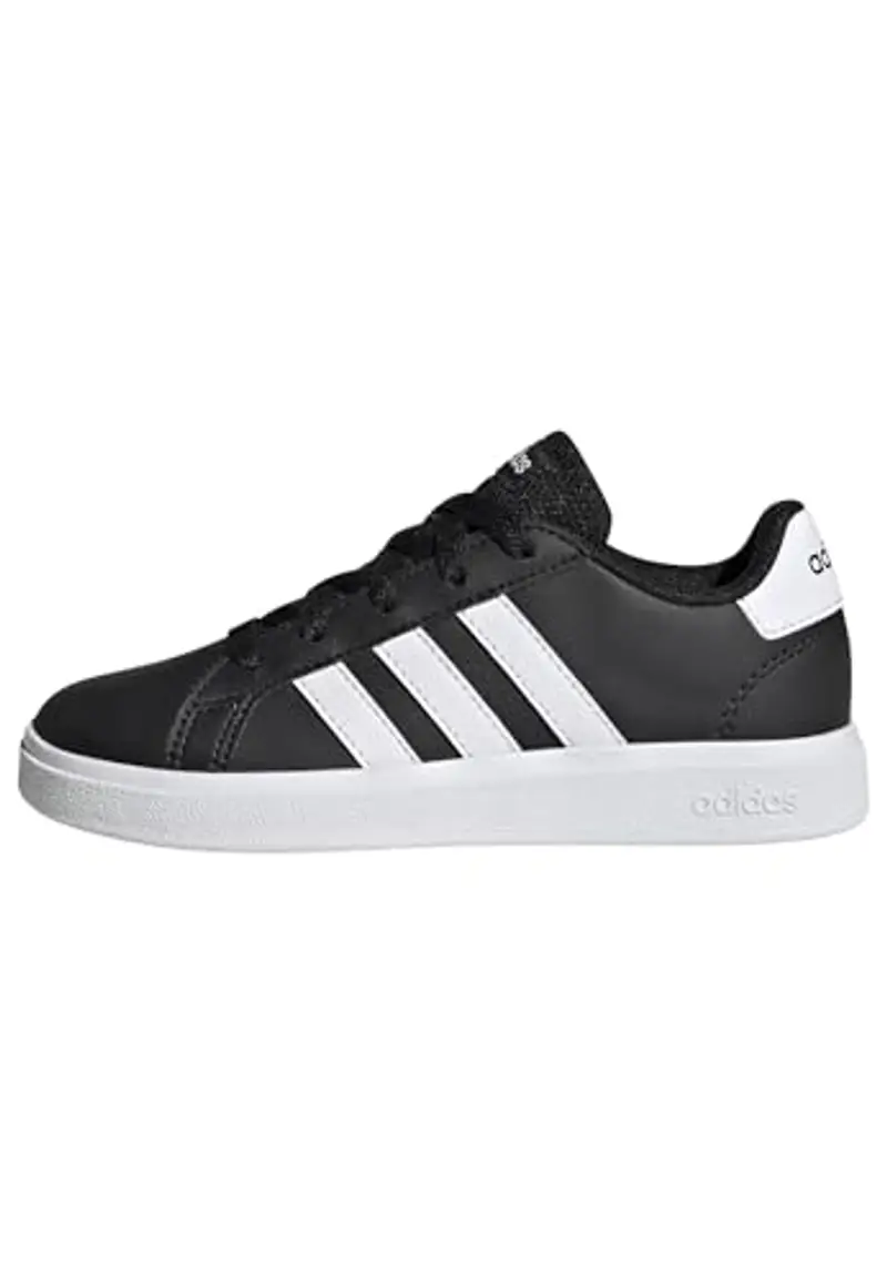 adidas Unisex - Bambini e ragazzi Grand Court Lifestyle Tennis Lace-Up Shoes, Core Black Cloud White Core Black, 36 EU