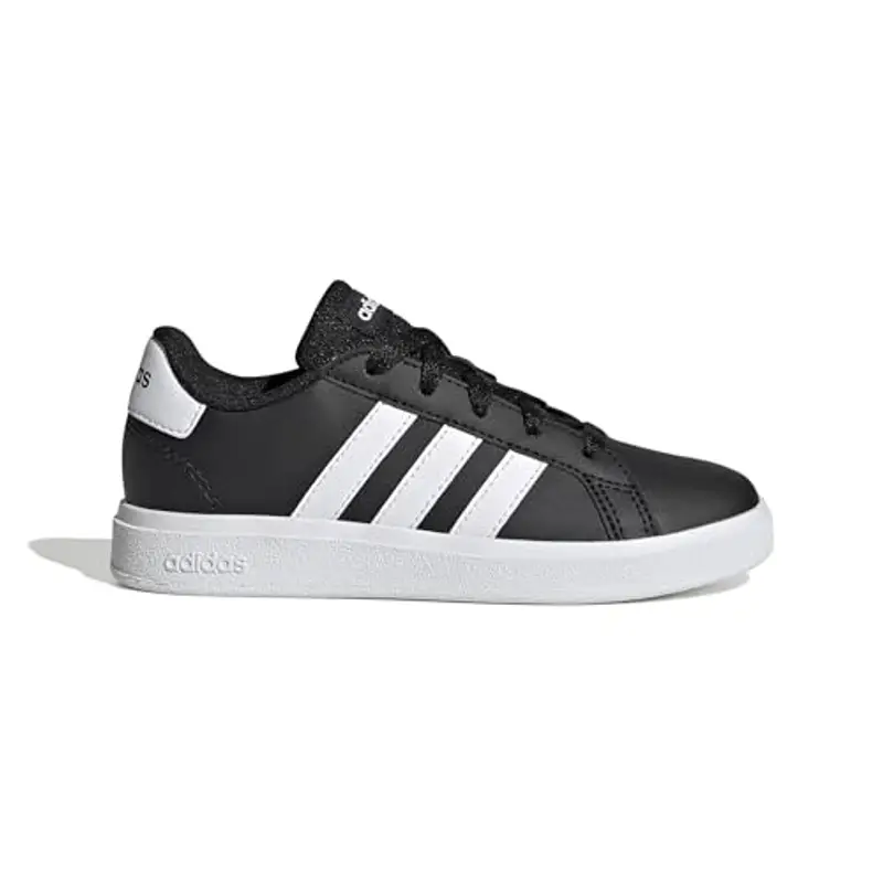 adidas Unisex - Bambini e ragazzi Grand Court Lifestyle Tennis Lace-Up Shoes, Core Black Cloud White Core Black, 40 EU miniatura 2