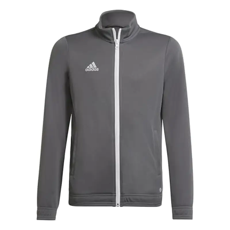 adidas Unisex - Bambini Entrada 22 Track Jacket, Team Grey Four, 15