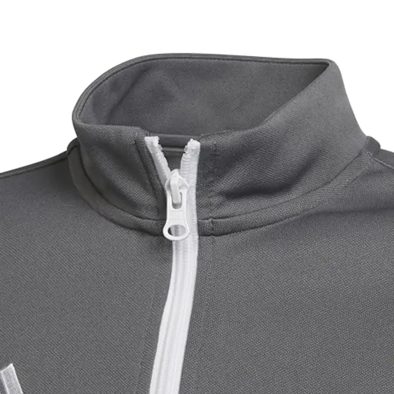 adidas Unisex - Bambini Entrada 22 Track Jacket, Team Grey Four, 15 miniatura 3