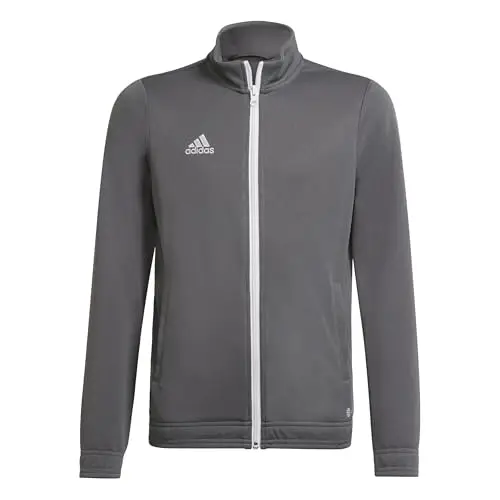 adidas Unisex - Bambini Entrada 22 Track Jacket, Team Grey Four, 7