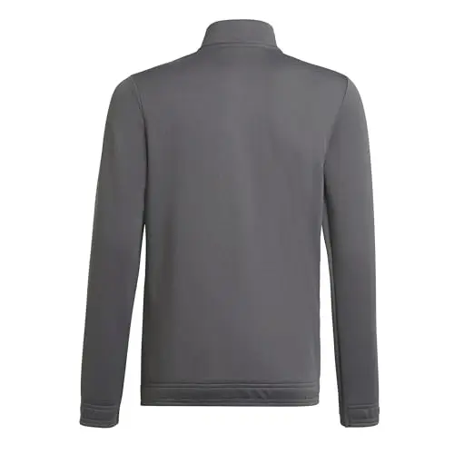 adidas Unisex - Bambini Entrada 22 Track Jacket, Team Grey Four, 7 miniatura 2