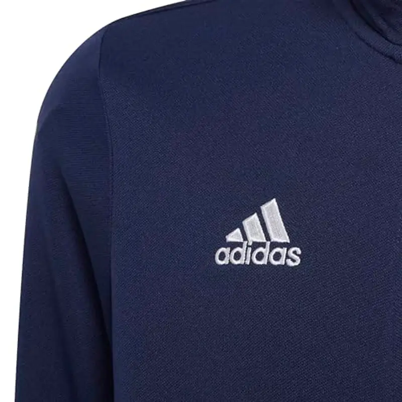 adidas Unisex - Bambini Entrada 22 Track Jacket, Team Navy Blue 2, 7 miniatura 3
