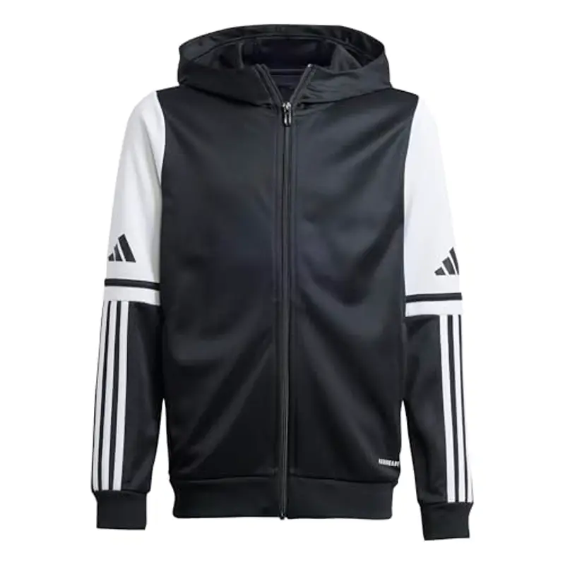 adidas Unisex - Bambini SQUADRA25 HOODY KIDS, Multicolore (Black/White), 13-14 anni