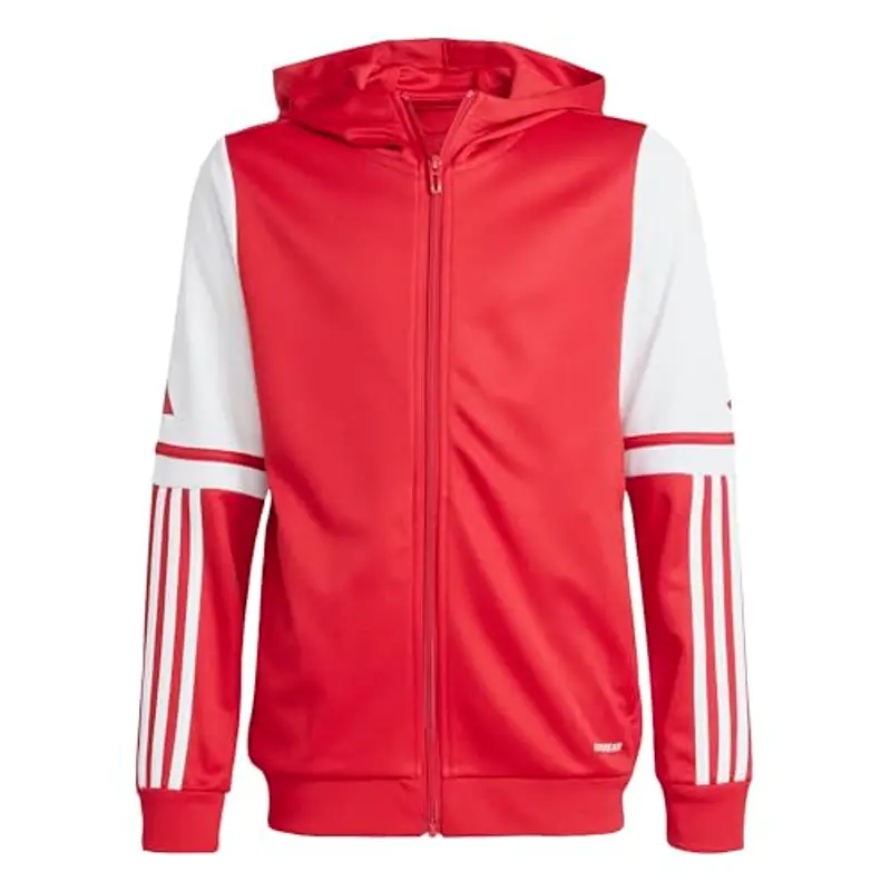 adidas Unisex - Bambini SQUADRA25 HOODY KIDS, Rosso (Team Power Red 2/White), 13-14 anni