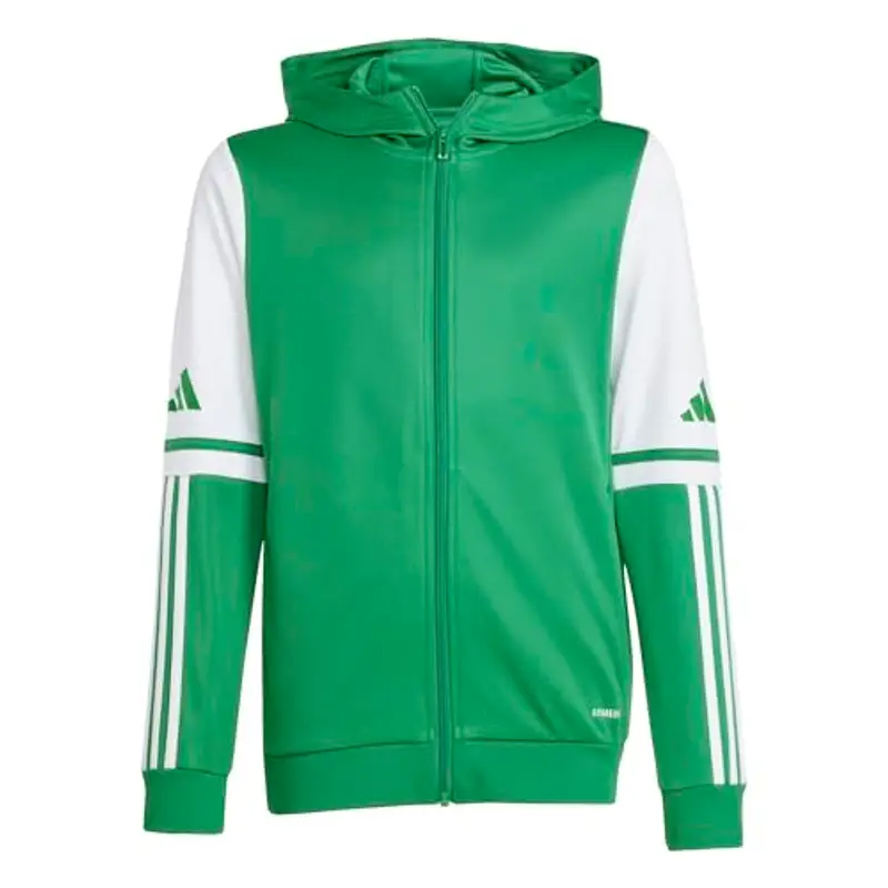 adidas Unisex - Bambini SQUADRA25 Hoody Kids, Verde (Team Green/White), 15