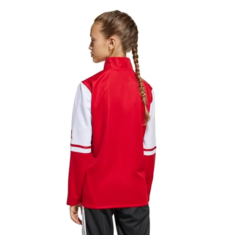 adidas Unisex - Bambini SQUADRA25 TRAINING JACKET KIDS, team power red 2/white, 11-12 Years miniatura 2