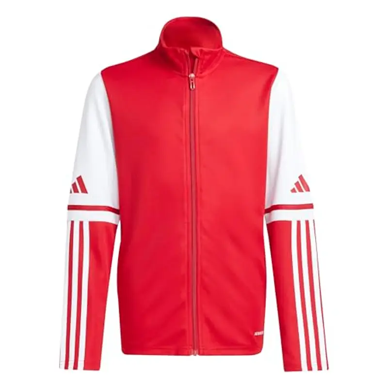 adidas Unisex - Bambini SQUADRA25 TRAINING JACKET KIDS, team power red 2/white, 5-6 Years