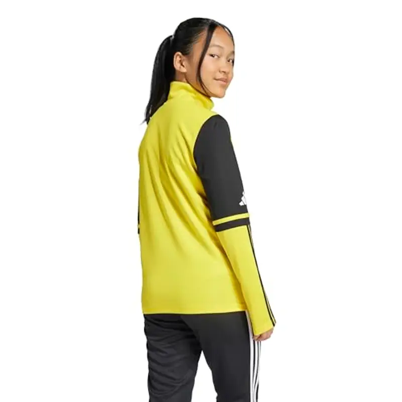 adidas Unisex - Bambini SQUADRA25 TRAINING JACKET KIDS, team yellow/black/white, 11-12 Years miniatura 3