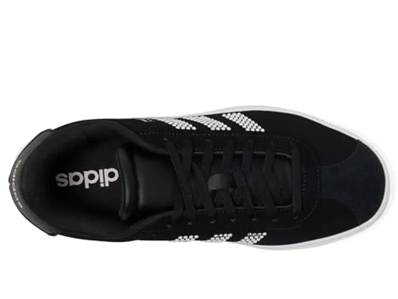 adidas Unisex Bambino VL Corto Bold Scarpe Junior Basket, Nero Bianco Rosa Trasparente, 4.5 Big Kid miniatura 3