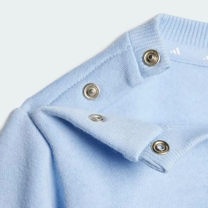 adidas Unisex - Bimbi 0-24 ESSENTIALS JOGGER, Glow Blue/White, 3-4 Years miniatura 3