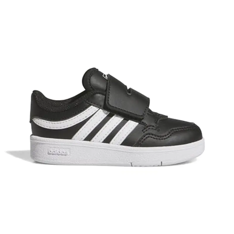 adidas Unisex - Bimbi 0-24 Hoops 4.0 Shoes, Core Black Ftwr White Core Black, 25 EU miniatura 2