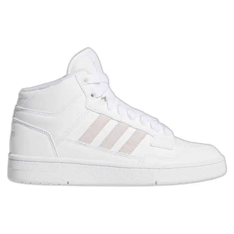 adidas Unisex - Bimbi 0-24 Hoops 4.0 Shoes, Ftwr White Pink Fusion Grey Two, 20 EU