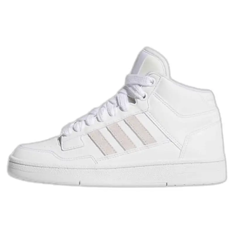 adidas Unisex - Bimbi 0-24 Hoops 4.0 Shoes, Ftwr White Pink Fusion Grey Two, 24 EU miniatura 2