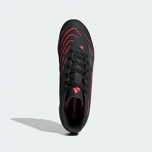 adidas Unisex Club Firm Ground/Multi Ground Football Boots, Core Black/Grey Four/Lucid Red, 39 1/3 EU miniatura 3