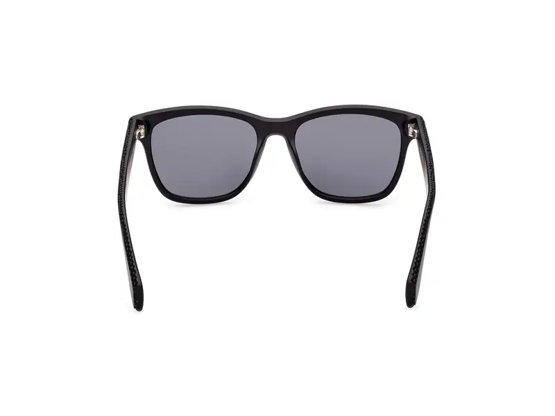 Adidas Unisex OR0069 02A Occhiali da sole Iniettato Nero Grigio Squadrata Normale miniatura 3