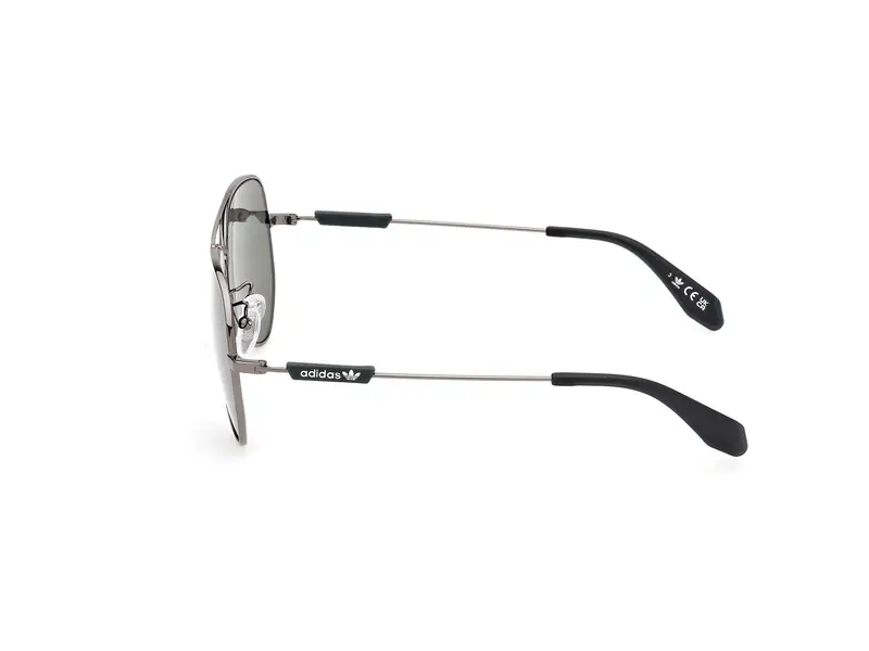 Adidas Unisex OR0085 08N Occhiali da sole Metallo Antracite Verde Pilot Normale miniatura 2