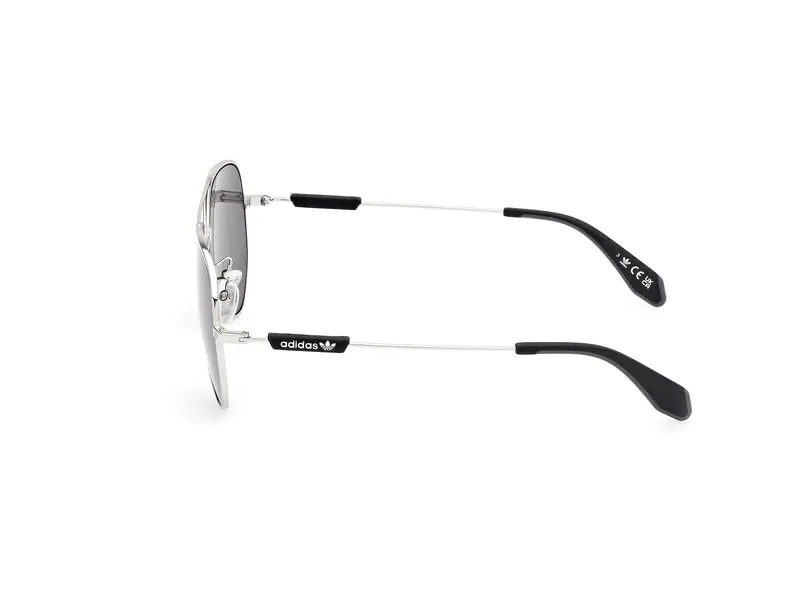 Adidas Unisex OR0085 16D Occhiali da sole Metallo Palladio Fumo Pilot Polarizzata miniatura 2