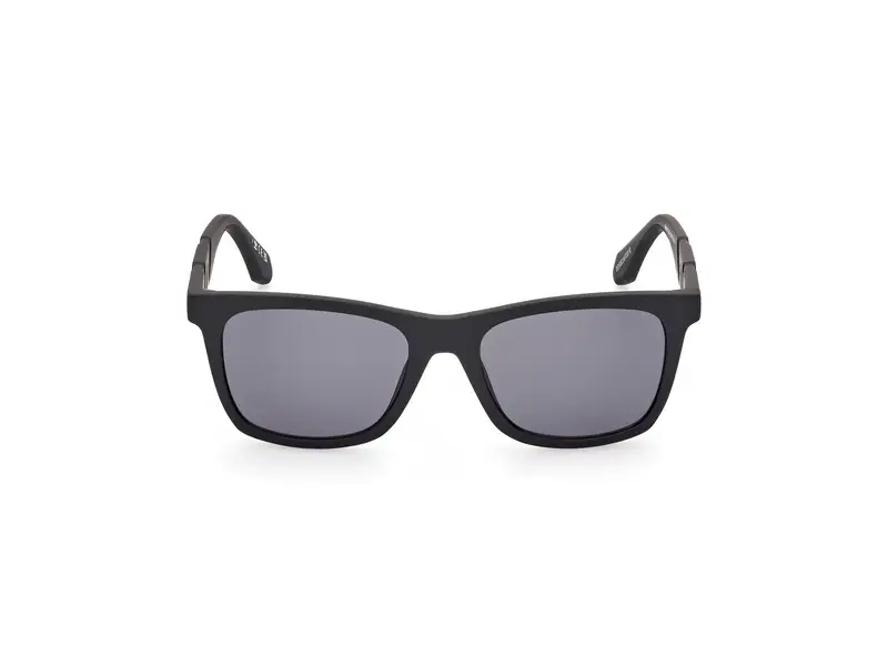 Adidas Unisex OR0101 02A Occhiali da sole Iniettato Nero Grigio Squadrata Normale miniatura 2