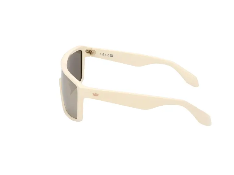 Adidas Unisex OR0114 21G Occhiali da sole Acetato Bianco Marrone Maschera Normale Specchiato miniatura 2