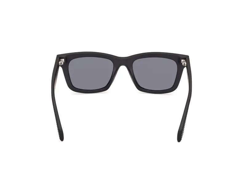 Adidas Unisex OR0116 02A Occhiali da sole Iniettato Nero Fumo Squadrata Normale miniatura 3