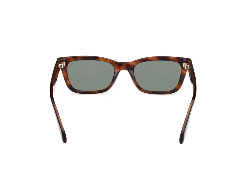 Adidas Unisex OR0117 52N Occhiali da sole Acetato Havana Verde G15 Squadrata Normale miniatura 3